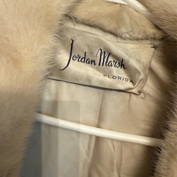 Jordan Marsh Mink Fur Belted Coat - Picture 6 of 6